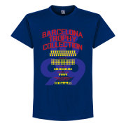 Barcelona T-shirt 18-19 Barca Trophy Collection Blå