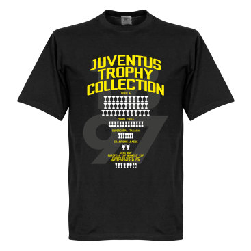 Juventus T-shirt 18-19 Juve Trophy Collection Svart