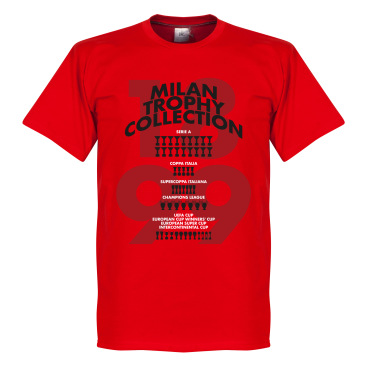 Milan T-shirt Milan Trophy Collection Röd