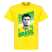 brasilien-t-shirt-coutinho-portrait-philippe-coutinho-gul-1