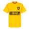 Belgien T-shirt Team Gul