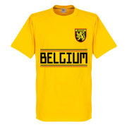 Belgien T-shirt Team Gul