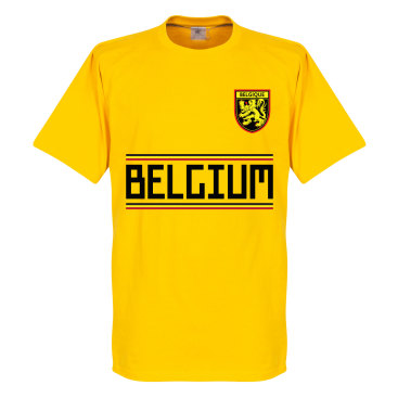 Belgien T-shirt Team Gul