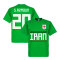 Iran T-shirt Azmoun 20 Team Grön