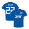 Japan T-shirt Uchida 22 Team Blå