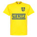 Sverige T-shirt Wordmark Gul