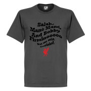 Liverpool T-shirt Salah Mane Mane Mörkgrå