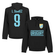 Uruguay Huvtröja Suarez 9 Team Luis Suarez Svart