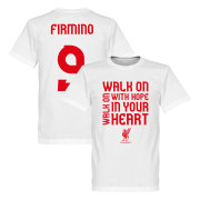 Liverpool T-shirt Firmino Walk On Barn Vit
