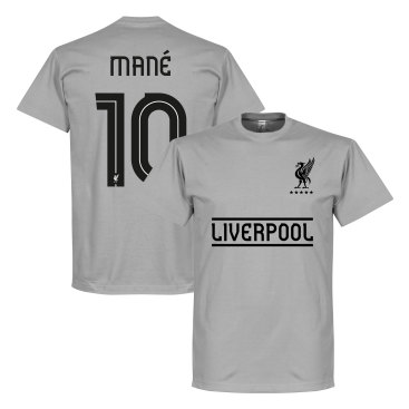 Liverpool T-shirt Team Mane 10 Grå