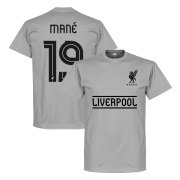 Liverpool T-shirt Mané 19 Team Grå