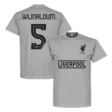 Liverpool T-shirt Wijnaldum 5 Team Grå