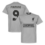 Liverpool T-shirt Firmino 9 Team Grå