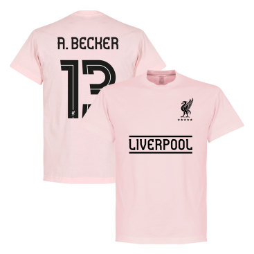 Liverpool T-shirt A Becker 13 Team Rosa