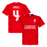 Liverpool T-shirt Virgil 4 Team Röd