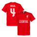 Liverpool T-shirt Virgil 4 Team Röd