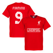 Liverpool T-shirt Firmino 9 Team Röd