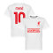 Liverpool T-shirt Mane 10 Team Vit