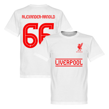 Liverpool T-shirt Alexander-arnold 66 Team Vit