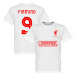 Liverpool T-shirt Firmino 9 Team Vit
