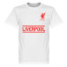 Liverpool T-shirt Team Barn Vit