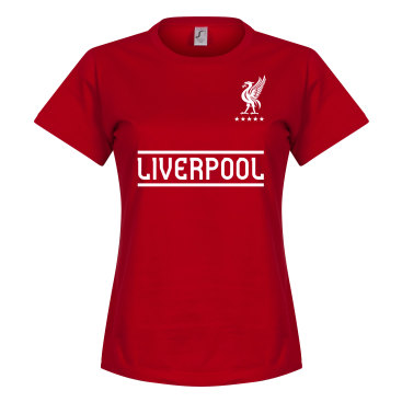Liverpool T-shirt Team Dam Röd