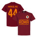 Roma T-shirt As Monolas 44 Team Röd