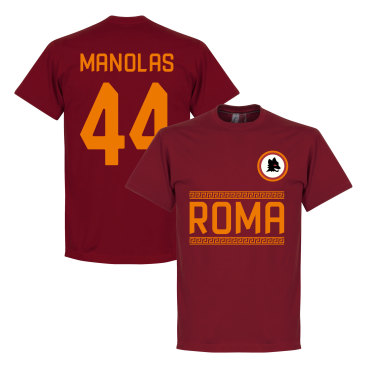 Roma T-shirt As Monolas 44 Team Röd