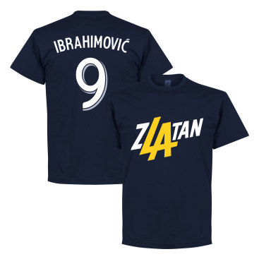 La Galaxy T-shirt 9 La Zlatan Ibrahimovic Mörkblå