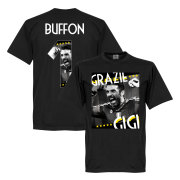 Juventus T-shirt Grazie Gigi Buffon 1 Gianluigi Buffon Svart