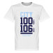 Manchester City T-shirt Man City 100 Vit