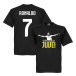 Juventus T-shirt Welcome To Juve Ronaldo Cristiano Ronaldo Svart