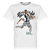 Juventus T-shirt Ronaldo Script Barn Cristiano Ronaldo Vit