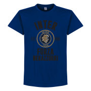 Inter T-shirt Established Blå