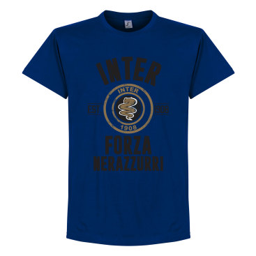 Inter T-shirt Established Blå