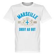 Olympique Marseille T-shirt Marseille Established Vit