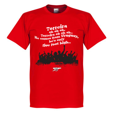 Arsenal T-shirt Torreira Chant Röd