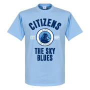 Manchester City T-shirt City Established Ljusblå
