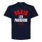Psg T-shirt Paris Established Mörkblå