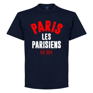 Psg T-shirt Paris Established Mörkblå