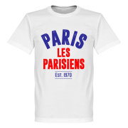 Psg T-shirt Paris Established Vit