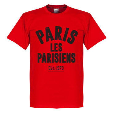 Psg T-shirt Paris Established Röd