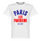 Psg T-shirt Paris Established Vit