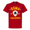 Roma T-shirt Established Röd