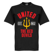 Manchester United T-shirt United Established Svart