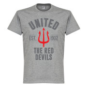 Manchester United T-shirt United Established Grå