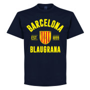 Barcelona T-shirt Established Mörkblå