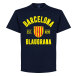 Barcelona T-shirt Established Mörkblå
