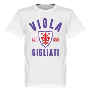 Fiorentina T-shirt Established Vit