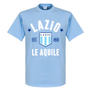 Lazio T-shirt Established Ljusblå